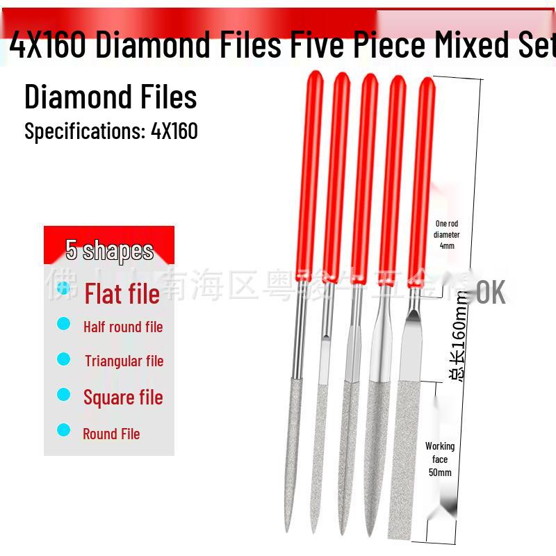 Handheld Diamond File for Aluminum Plate Removal