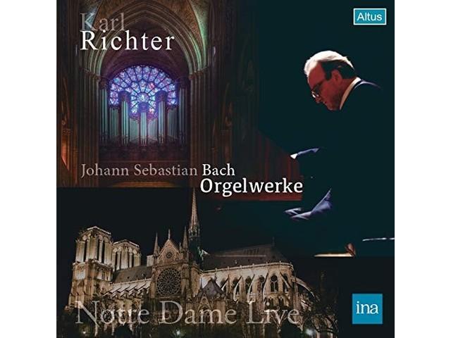 

[CD] Johann Sebastian Bach Organ Works Karl Richter Notre Dam Live 1979 ALT-422