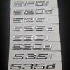 Black Letters For Car BMW 520i 520d 525i 525d 530i 530d 535i 535d Logo E60 E39 E34 F10 Xdrive Trunk Emblem Sticker Accessories Ad2