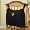 1pc Stroller Bag Lightweight Parent Bag with Bear Design - Large Capacity Storage Pouch for Strollers, Milk Bottles