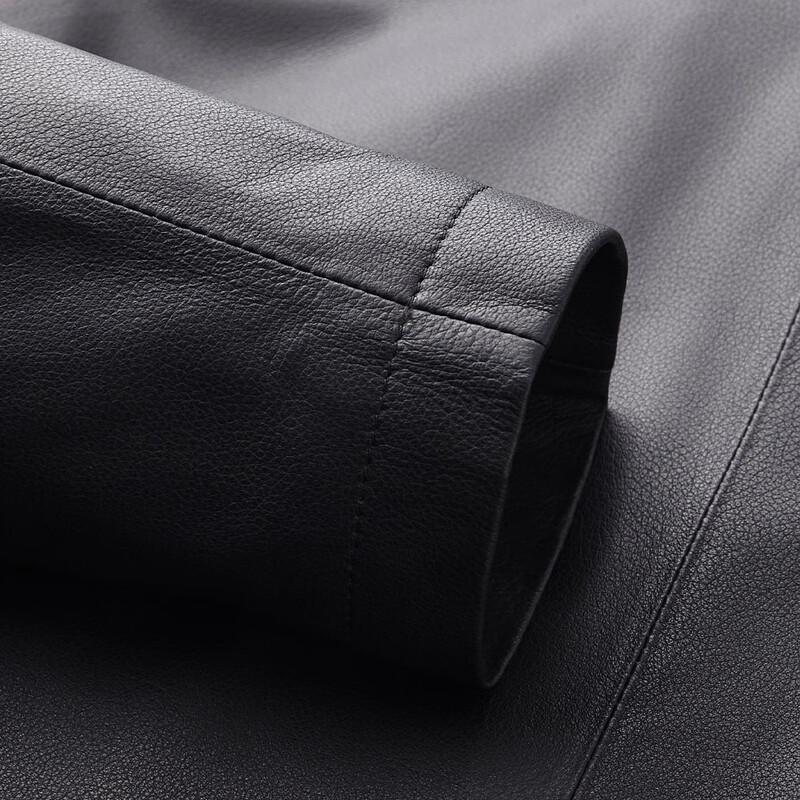 Shanshan Men's Business Casual Genuine Leather Jacket