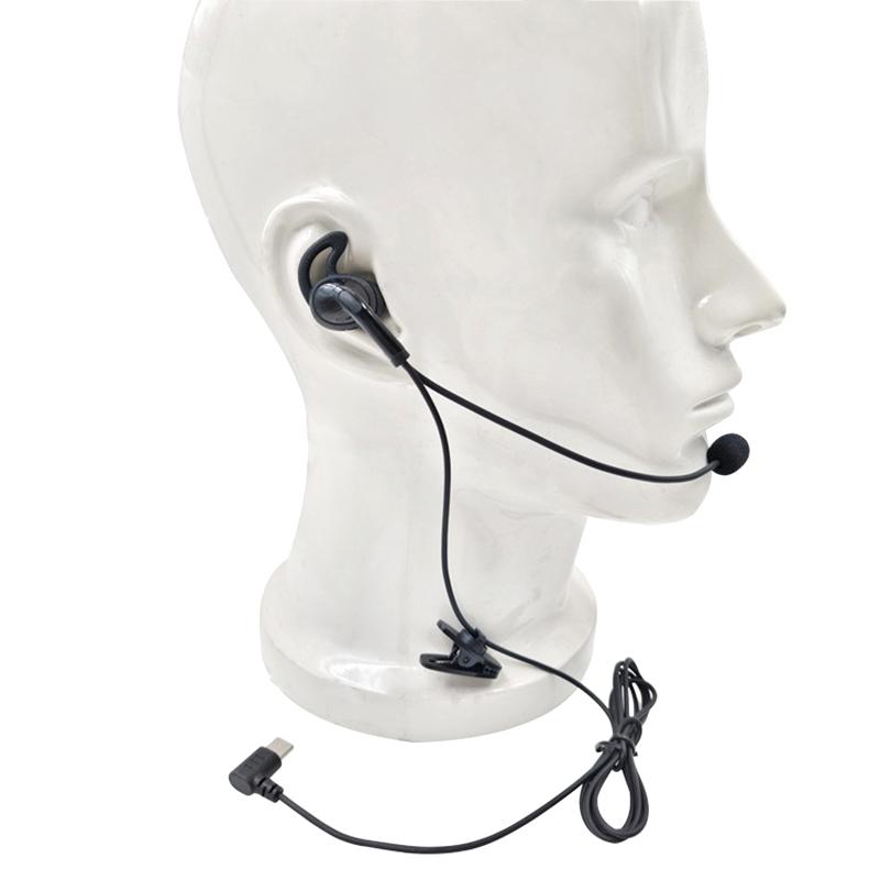 1 Pezzo Per V6 Pro V4C Plus Q8 F6 V7 Giudice Auricolare Interfono Auricolari In-Ear Tipo-C Interfaccia Usb-C