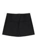TUOMIO String Belted Skirt Pants [Black]