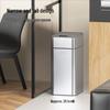 CCKO Smart Sensor Kitchen & Bathroom Trash Can