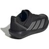 Adidas Faito EL Kids Sneakers Unisex Core Black Iron Metallic Footwear White 22.0 Cm