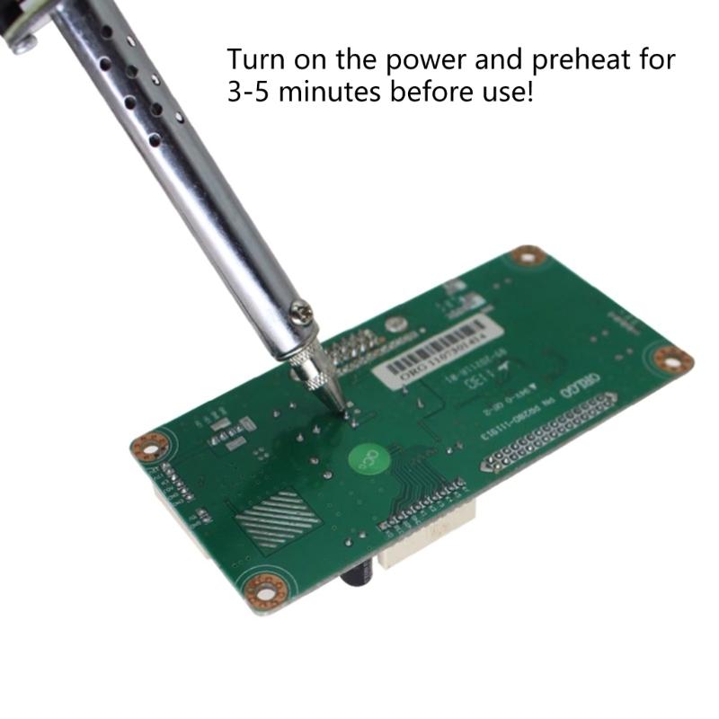 110V/220V Electric Soldering Tool with Metal Body and Powerful Suction Fit for Heavy Duty Repairs Electronics Repair 30W