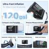 Mini Air Pump with Digital Display USB Charging for Road Mountain Ordinary Bikes & E-Bikes