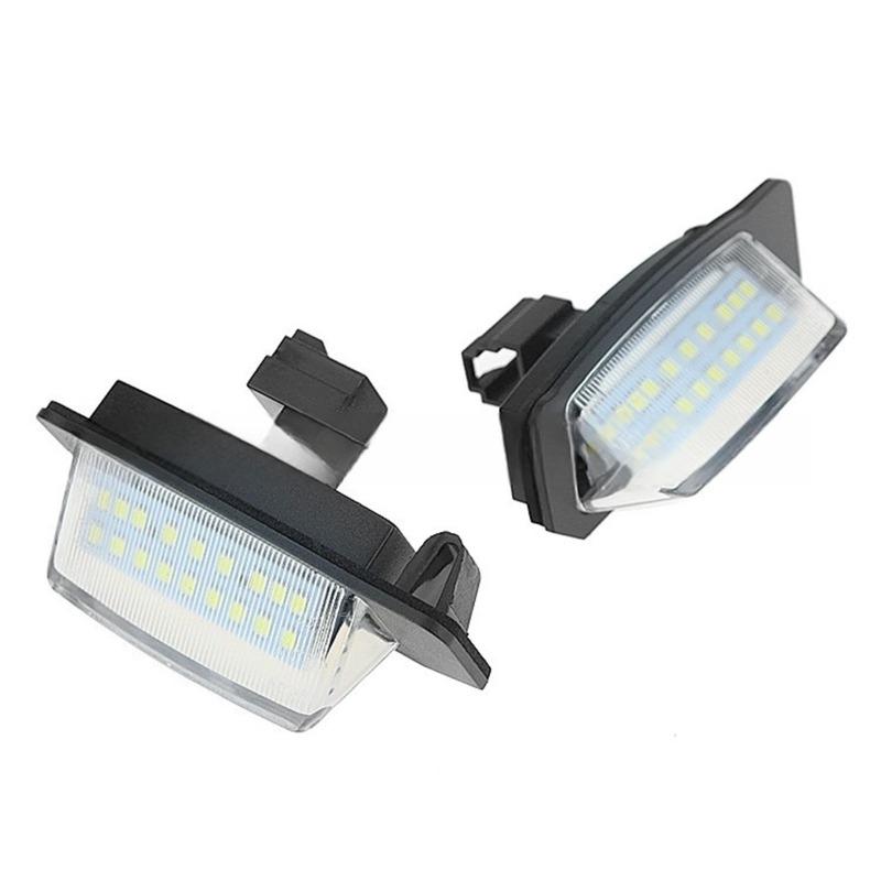 

Светодиодная подсветка номерного знака Совместимо с Mitsubishi Outlander Lancer Автоаксессуары Автозапчасти Задняя подсветка номерного знака white light