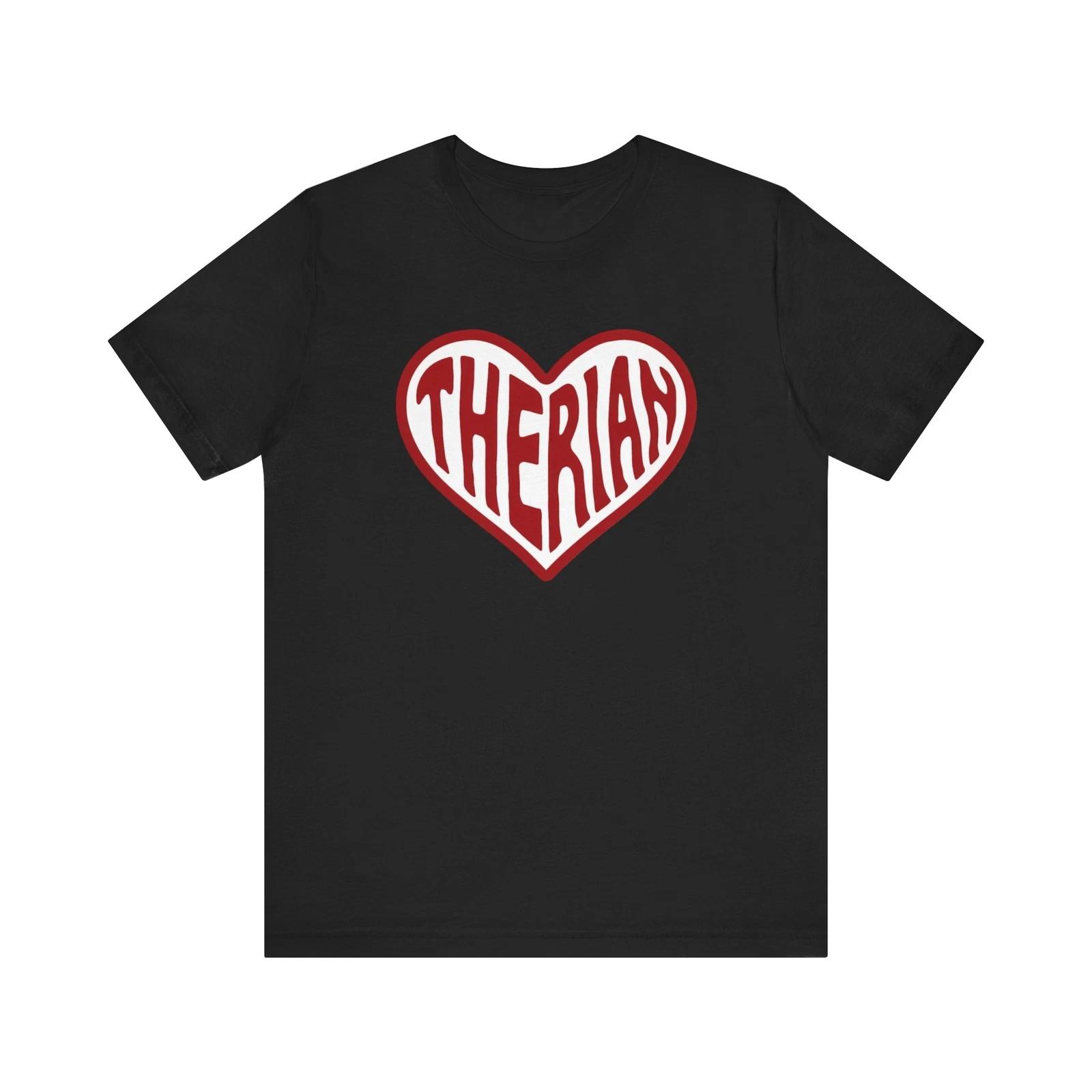 Heartfelt Therian Love T-Shirt Gift For Fox Therian Gear XL