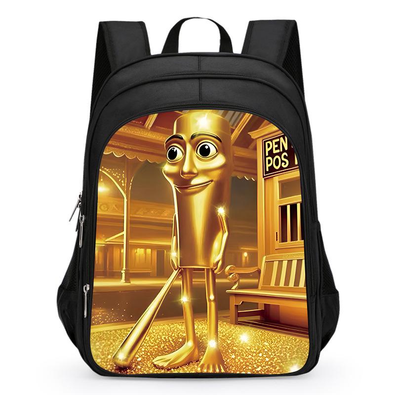 Drewniany Patyczak Plecak AI dla Chłopców, Klasy 1-3