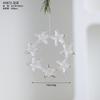 Modern Acrylic Christmas Tree Ornaments Bells Pumpkin Carriage Carousel Ballerina Minimalist Luxury Decor