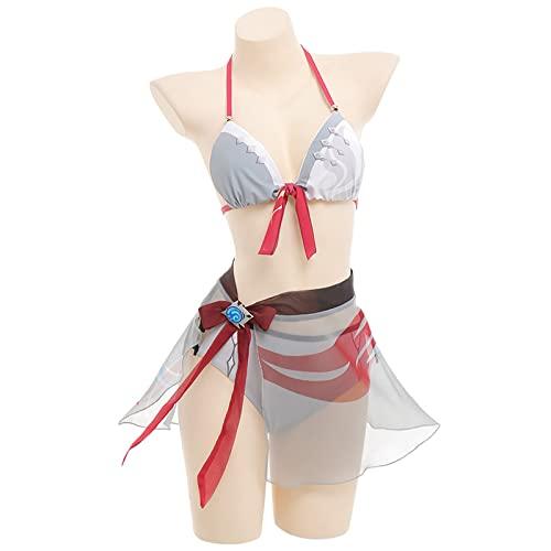 [Milky Time] Genshin Impact Cosplay Swimsuit Costume by Liyue Qixing Summer (Tartary)
