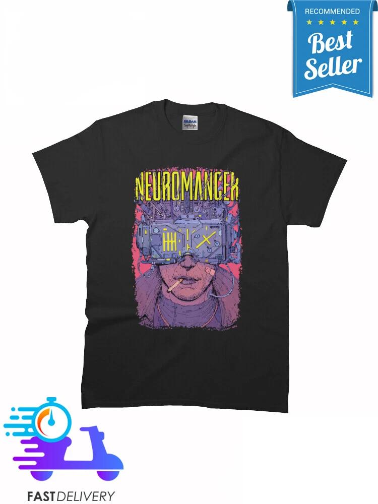Новый Нейромант - Футболка WILLIAM GIBSON Размеры S-5XL XXXXL