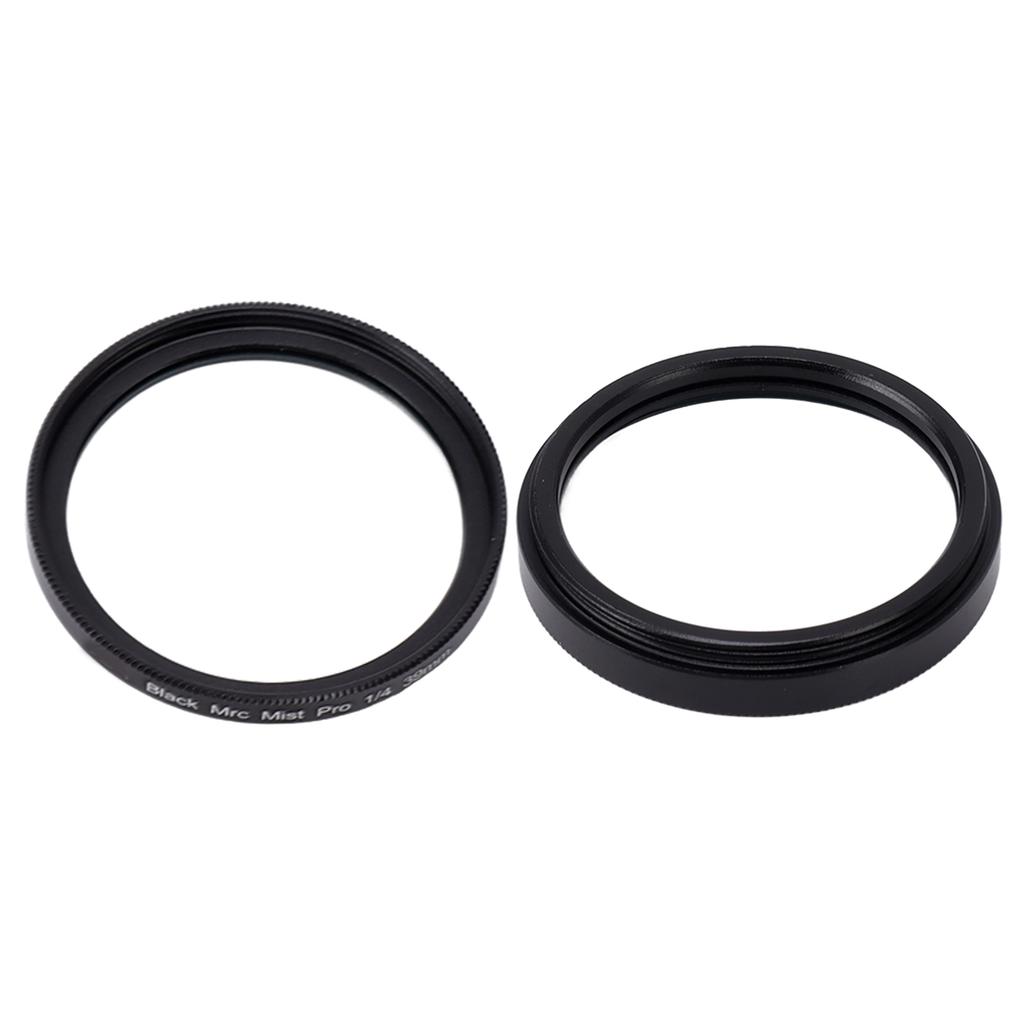 Black Soft Filter 1 4 Portrait Hazy Waterproof Oil Resistant Camera Lens Filter for Video Scenery 39MM