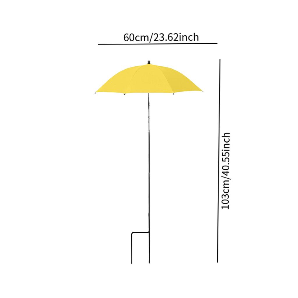 Plant Umbrella Reusable Sturdy Outdoor Decor 23.6 Inch Multifunctional Shade Cover for Potted Plants Plant Protection Umbrella