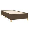 Maison Exclusive - Sommier à lattes de lit avec matelas Marron foncé 90x190 cm