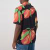 Stussy Peach Pattern Shirt Unisex Shirts Black 1110159