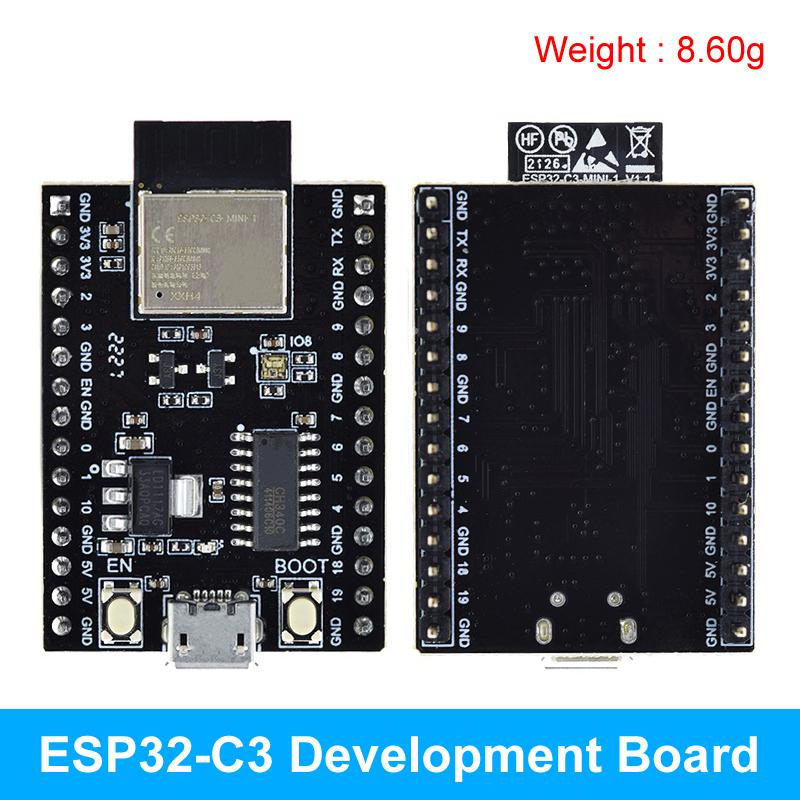 1/3PCS ESP32-C3 Development Board WiFi+Bluetooth 5.0 ESP32-C3-MINI-1 ESP32 Wifi Internet Of Things Module For Arduino