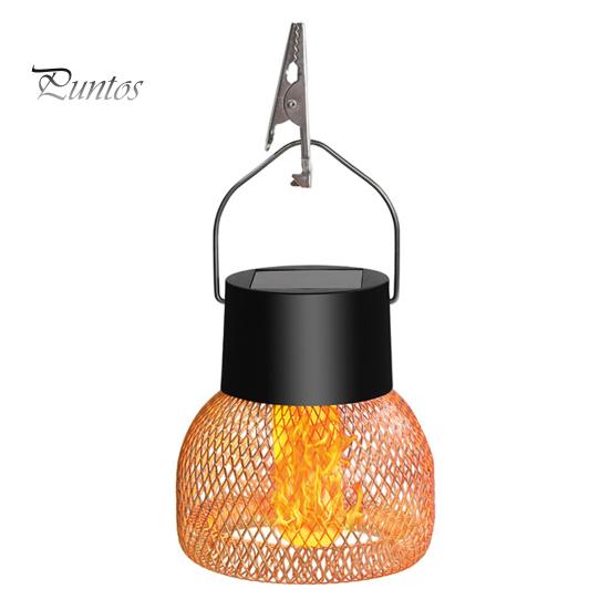 

1/4 шт. светодиодные солнечные садовые светильники супер яркие автозарядные уличные водонепроницаемые солнечные подвесные светильники с мерцающим пламенем 1pc