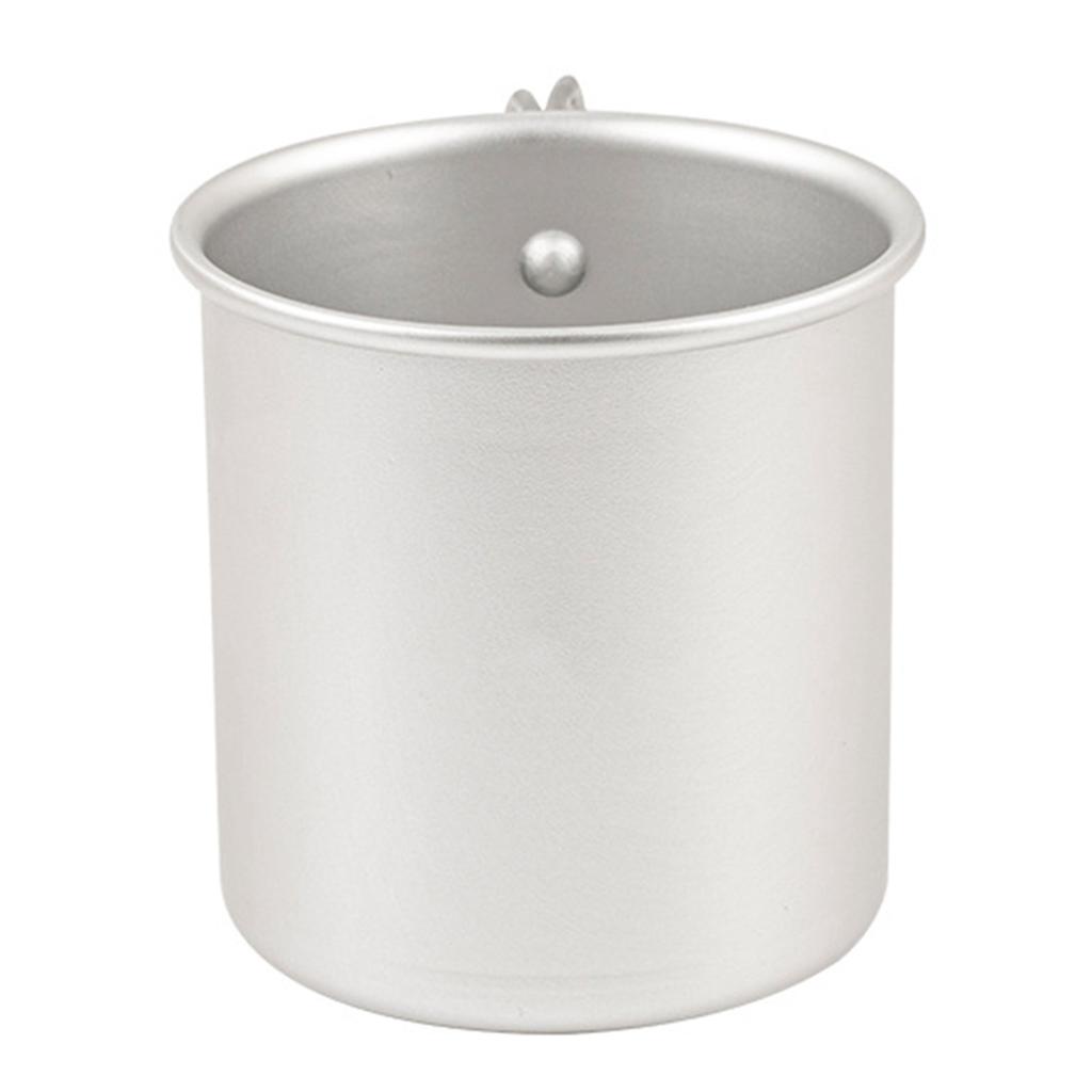 Aluminum Alloy Camping Cup Camping Cup Aluminum Alloy Folding Handle Portable Outdoor Mug for Hiking Fishing