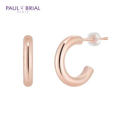 PAULBRIAL PYBE0176 (PG) Basic Donut Ring Earrings Large