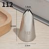 Food Grade Stainless Steel Piping Tip Large Pastry Nozzles Icing Piping Tips Cream Rose Cake Decorating Cupcak KitchenBakingTool