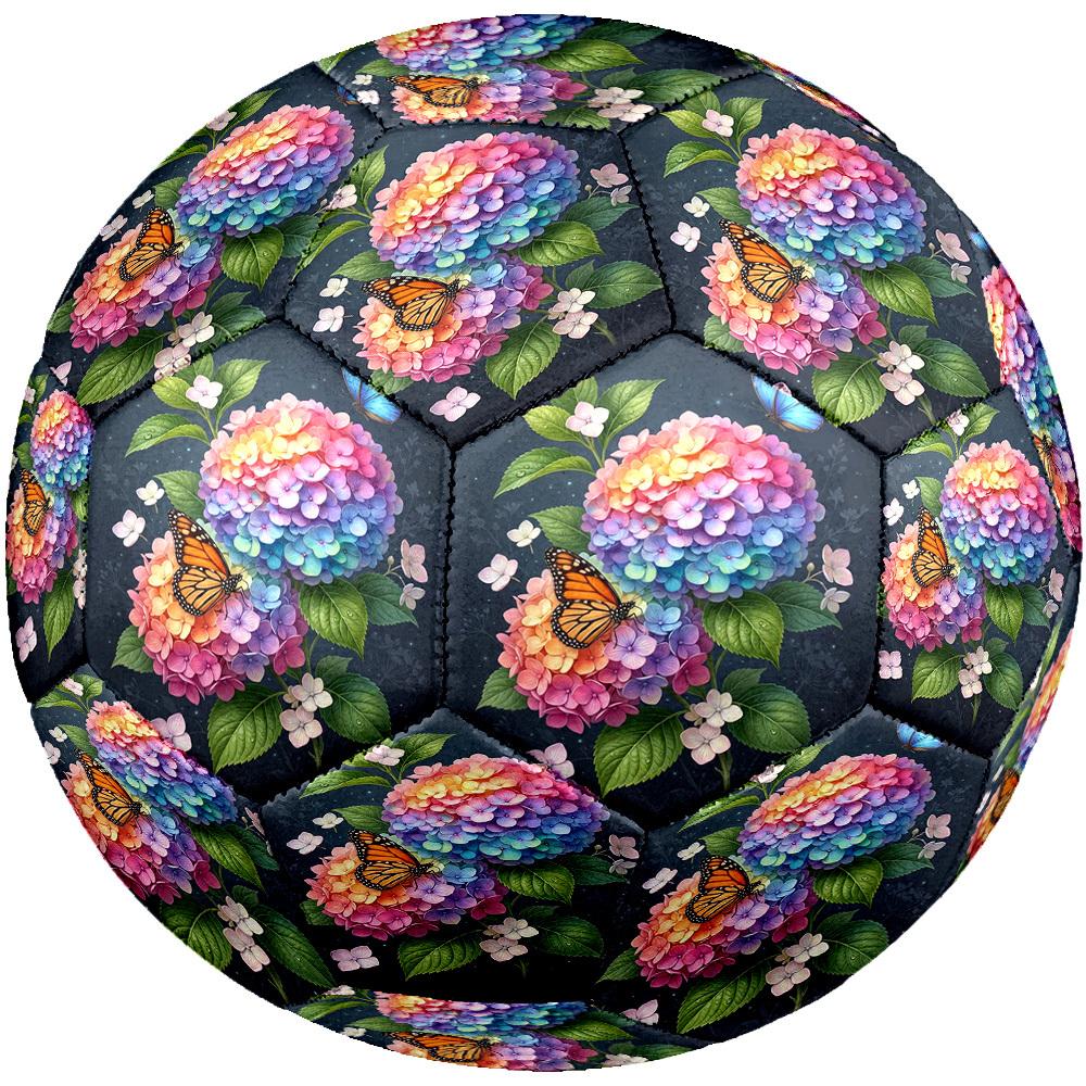 1pc Butterfly Garden Size 5 Soccer Ball Professional Match Training Football Indoor &Outdoor Sports Ball Training Ball Lightweight Durable y52