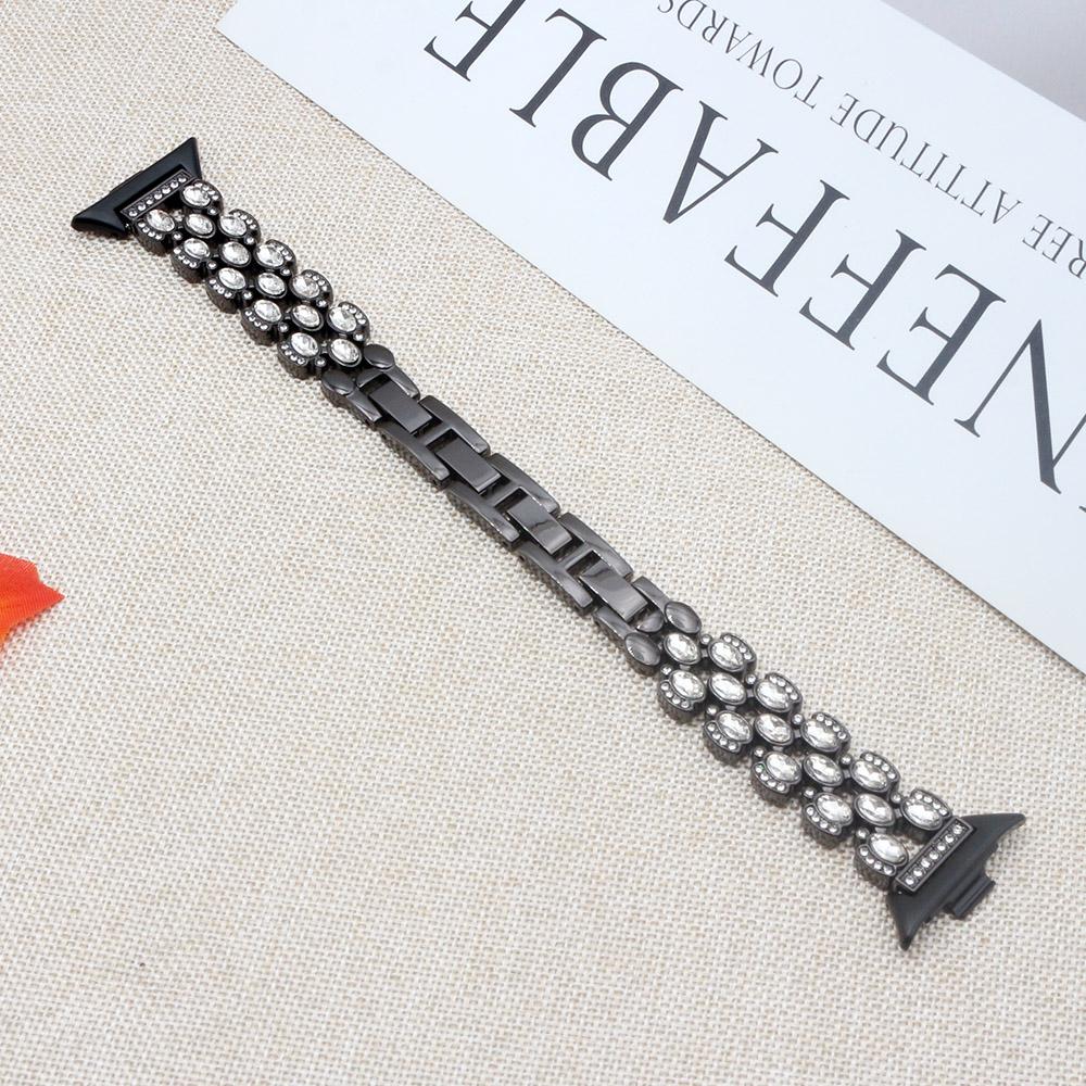 

Adjustable Jewelry Bands for Redmi Watch 6/ 5/ 4/ Xiaomi Smart Band 9 Pro/8 Pro Replacement Straps for Women Dressy Watchband чёрный