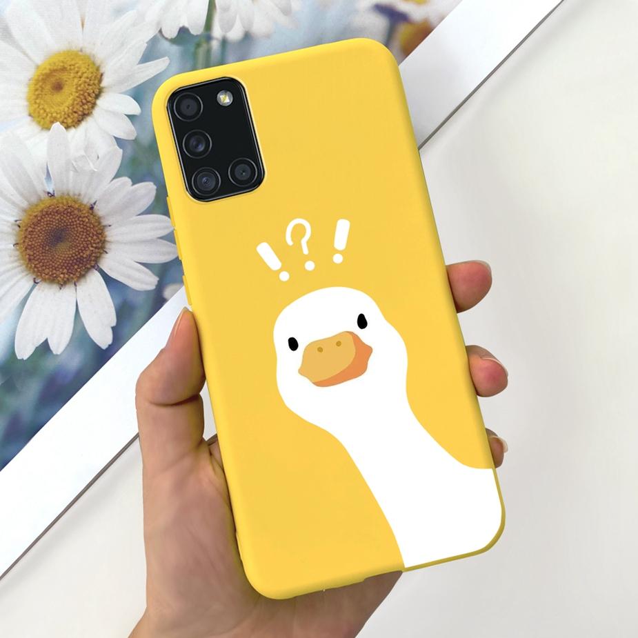For Samsung Galaxy A51 A71 Case A515F A715F Cute Fashion Cartoon Painted Phone Case For Samsung A51 A 31 41 71 Soft Cover Bumper