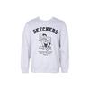 Skechers Anime Print Crew Neck Pullover Sweatshirt Unisex Sweatshirt Gray P423U017-02F0