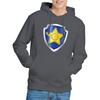 Paw Patrol Mens Chase Badge Hoodie