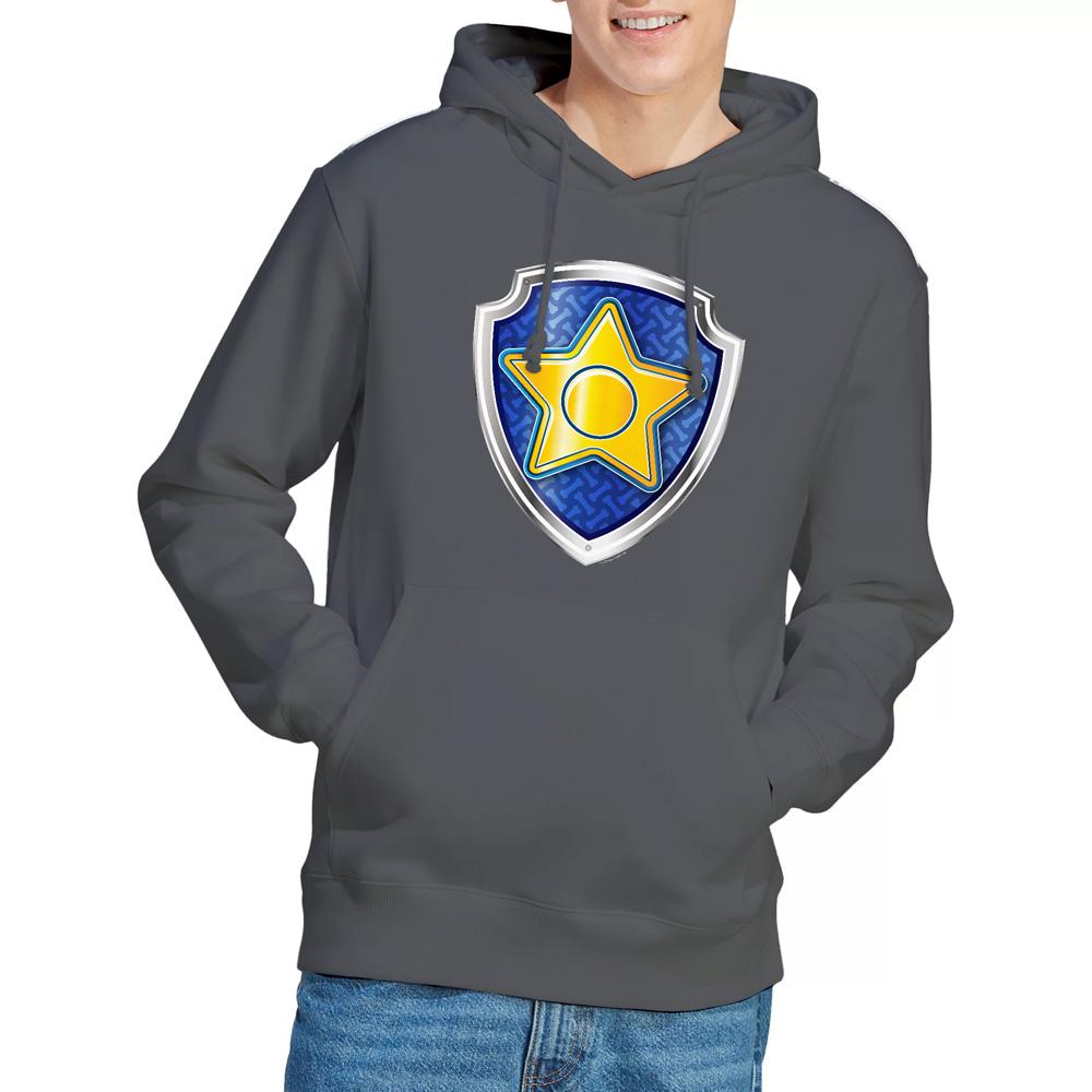 Paw Patrol Mens Chase Badge Hoodie