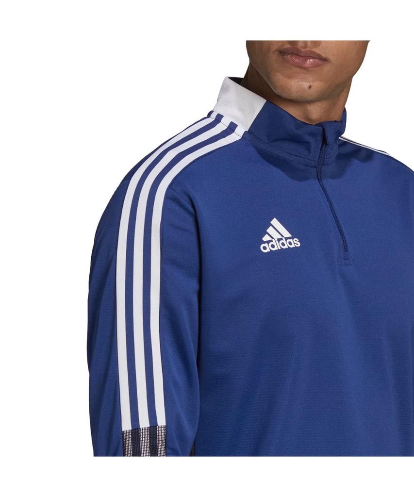Adidas Tiro Prime Blue Warm Fußballtrikot Victory Blue Herren-Top, IZX76, (H33693)