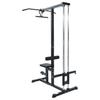 Lat Pulldown Machine Black 110 X 70 X 187 Cm