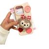 Cute Plush Pear Doll Leather Rope Suitable for Iphone16 15 Leather Pattern Mobile Phone Case Apple 14 Protective Cover
