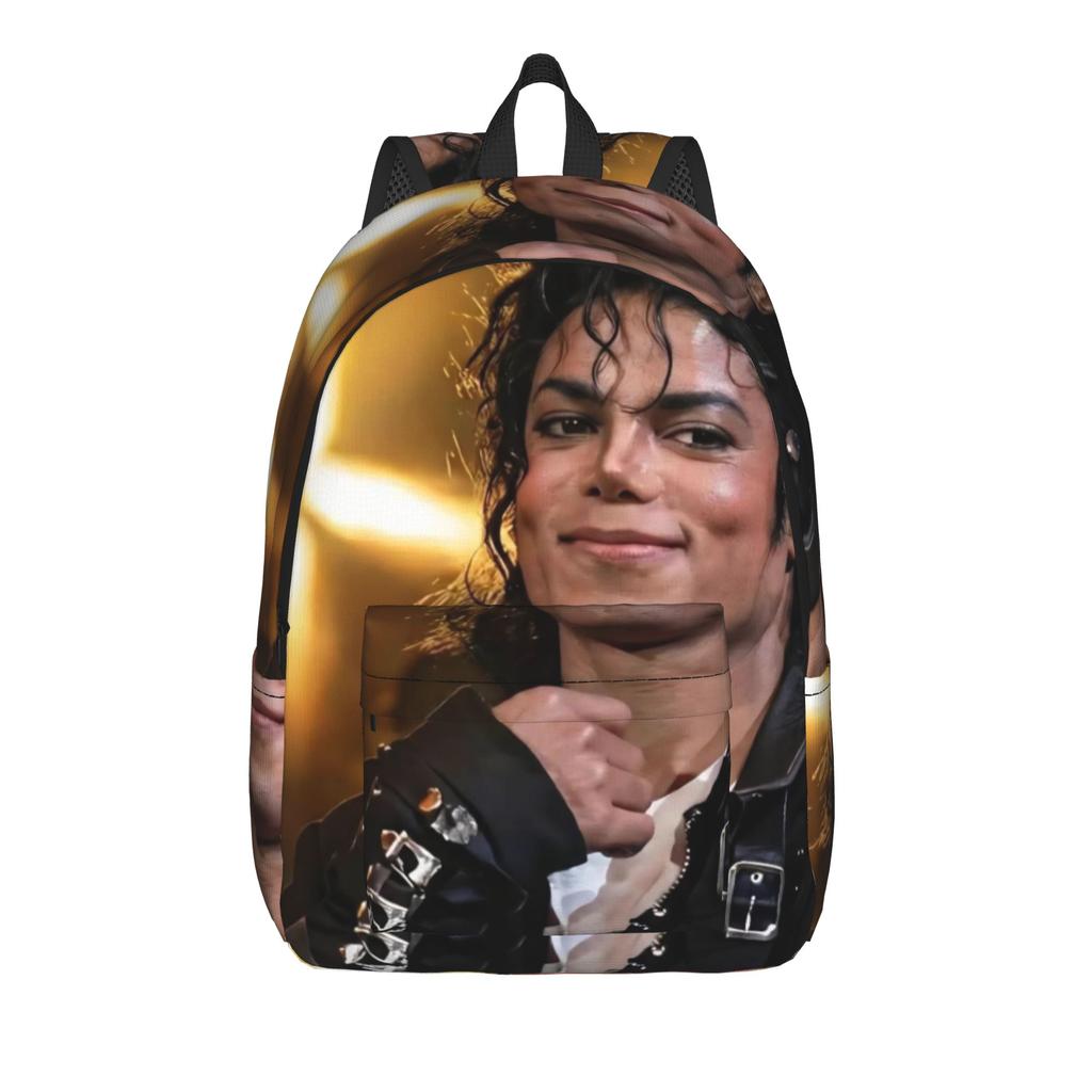 Σακίδιο Μουσικής Ταινίας Michael Jackson 2026 για Άνδρες Γυναίκες Δροσερό Φοιτητικό Επαγγελματικό Σακίδιο Πλάτης Τσάντα Ώμου για Laptop Εξωτερικού Χώρου