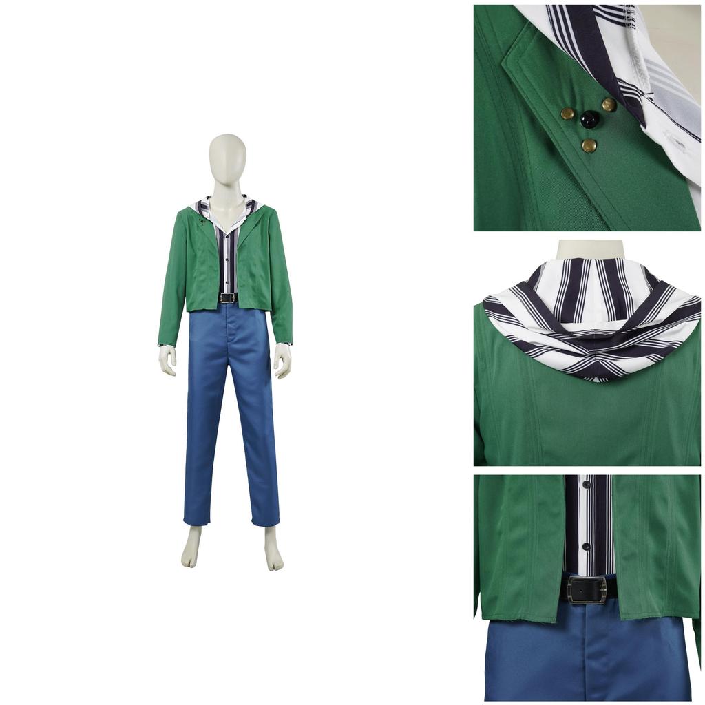 Enchanting Movie Version Snow White Prince Costume Set For Cosplay And Performance