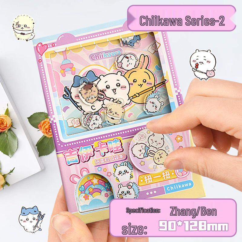 Chiikawa Klomaskin Spiralblock & Färgplanerare