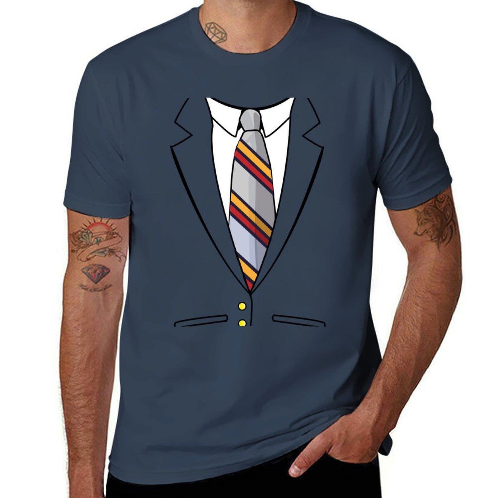 Anchorman Suit TShirt anime tshirt man t shirts for men casual TShirt S