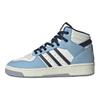 Adidas Originals Rivalry Comfortable Simple Non-Slip Shock Absorbing Mid-Top Sneakers Unisex Sneakers Blue White IH3403