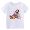 ZYXZ 2023 Cartoon Soy Luna Children's T-Shirt Funny Pink T-Shirts Baby Gilrs Summer Children For Kids Tops Clothes 917022