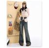 Women's 2026 High-Waisted Micro-Flare Designer Jeans - Retro Style