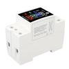 Digital Energy Meter Water Proof DIN Rail Electricity Usage Meter AC30 400V 0 100A Voltmeter Ammeter