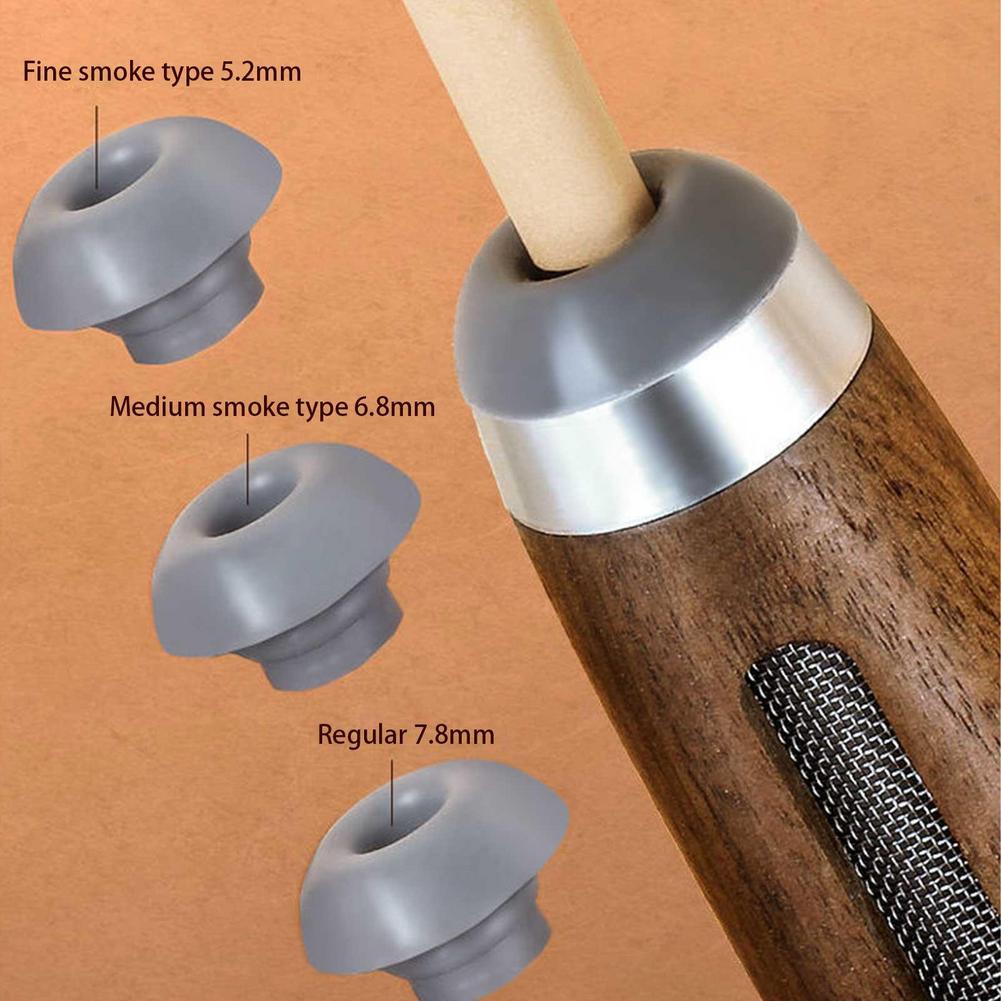 Mini Handheld Ashtrays Walnut ashtray Anti Soot-flying Cigarette Cover Cigarette Holder Ash Organizer For Car Driving Ashtray