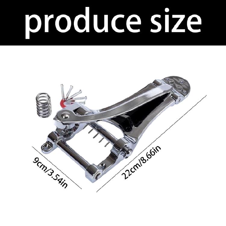 Sturdy Aluminum Whammy Bar for Electric Guitars Secure Fit Smooth Action for Frequent Performances