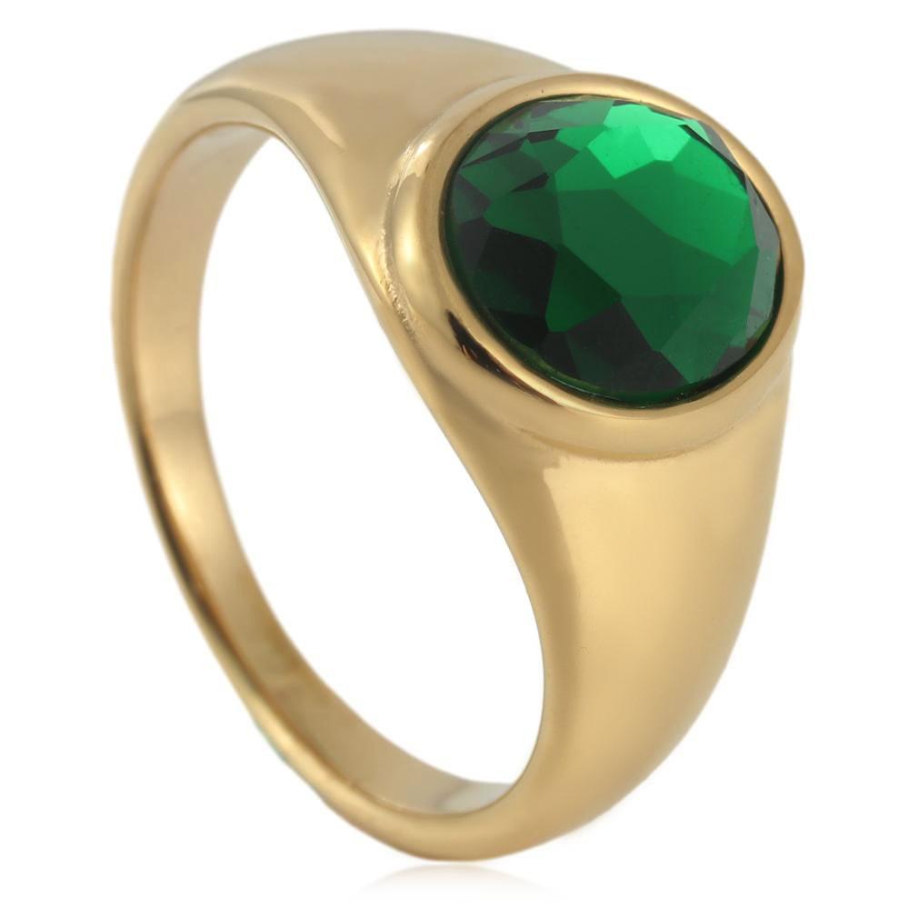 2026 Personalized New Jewelry Red Stone Ring, Fashion Women's Ring, Electroplated Ruby Ring