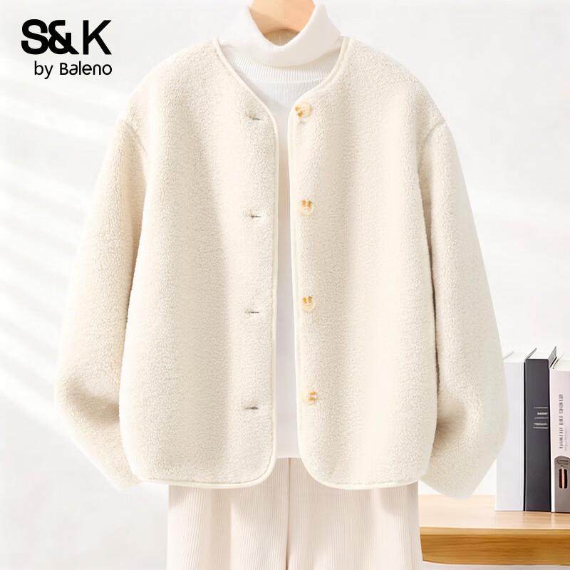 

Baleno S&K Women s Textured Fleece Cardigan Jacket S