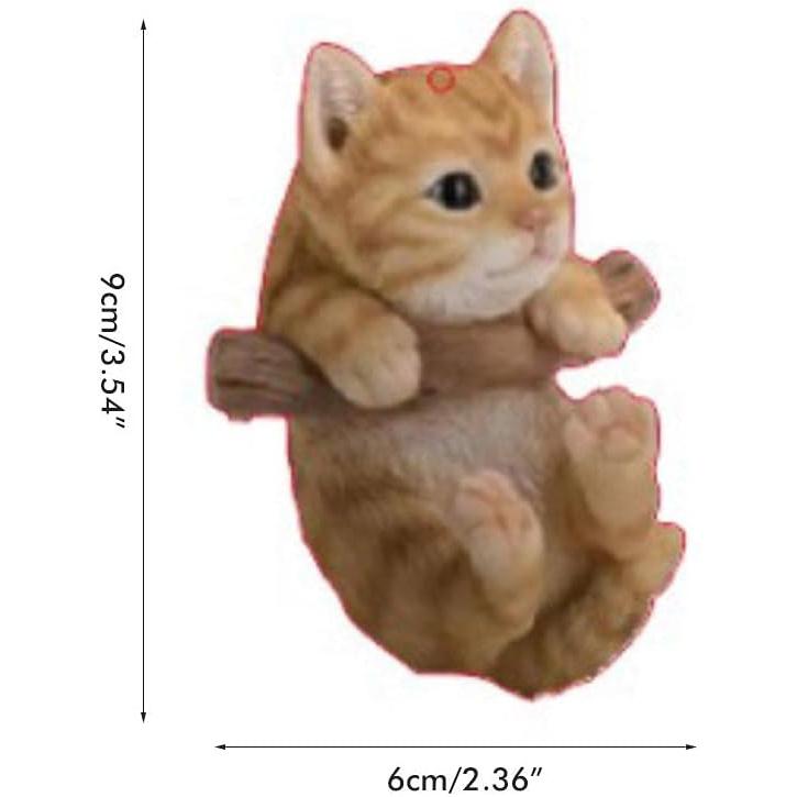 Car Pendant Creativity Cute Cat Car Hanging Ornaments Car Rearview Mirror Hanging for Friends and Family