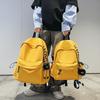 Schoolbag New High-value Junior High School Backpack Women's Korean Version Fashion Large-capacity Schoolbag Versatile Casual Backpack Men's Trend