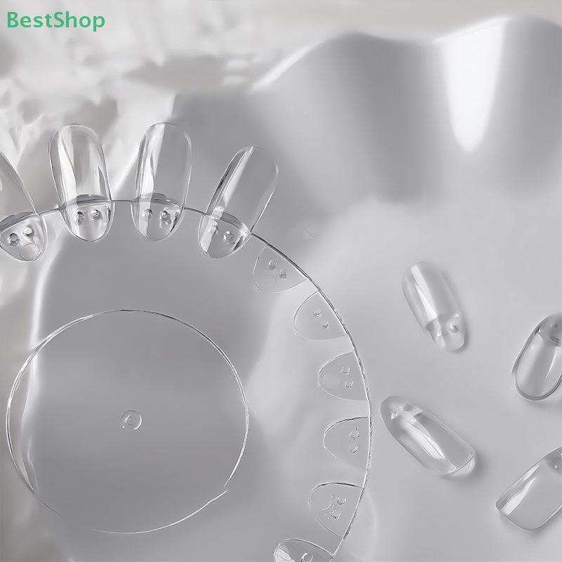 Fake Nail Display Sticks Plastic Nail Color Card Nail Polish Stand Practice Manicure Tools